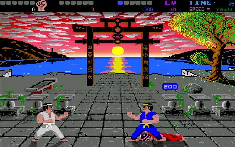 Una schermata di uno dei miei vecchi giochi Flash